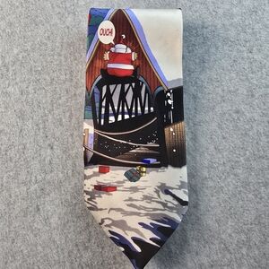 Kersten Brothers Jolly 'Ol Nickties Men's Silk Christmas Tie